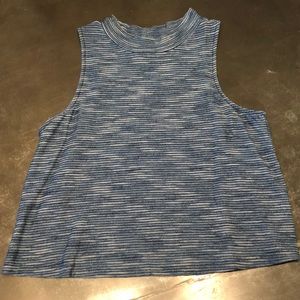 High neck tank top